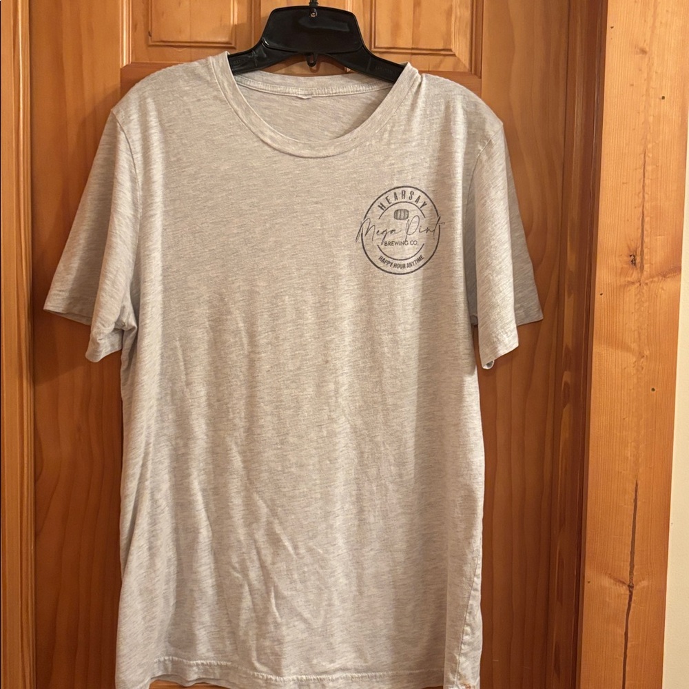 Gray Graphic T-Shirt-Johnny Depp